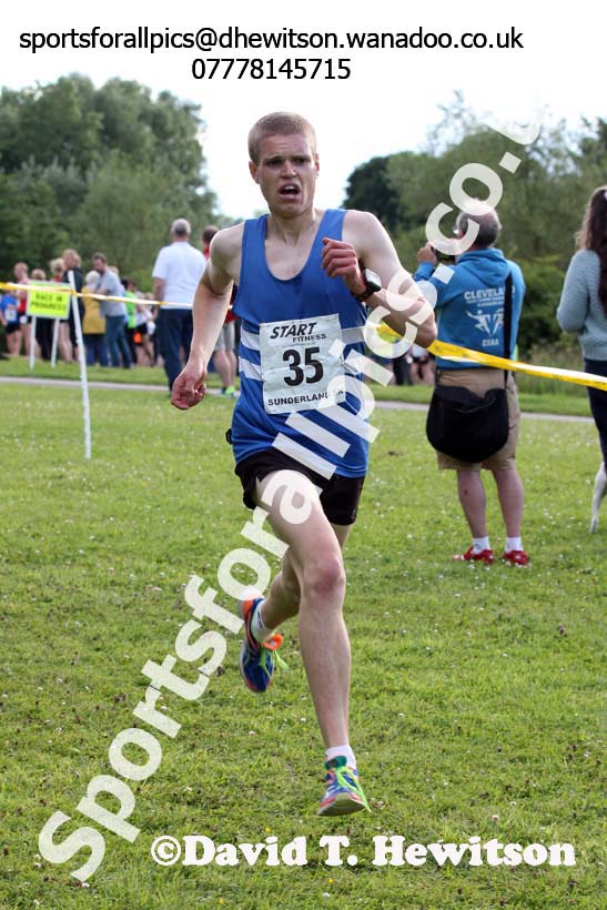 Senior mens Sunderland 5k Road Race. Photo: David T. Hewitson/Sports for All Pics
